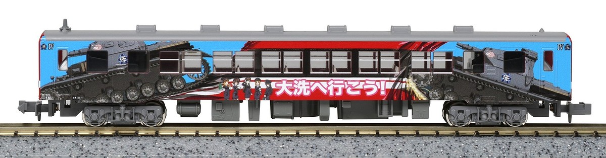KATO N gauge Kashima Rinkai Railway 6006 Girls & Panzer