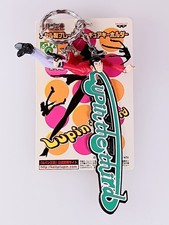 Lupin - Lupin the Third Metal Plate & Figure Keychain Banpresto From Japan