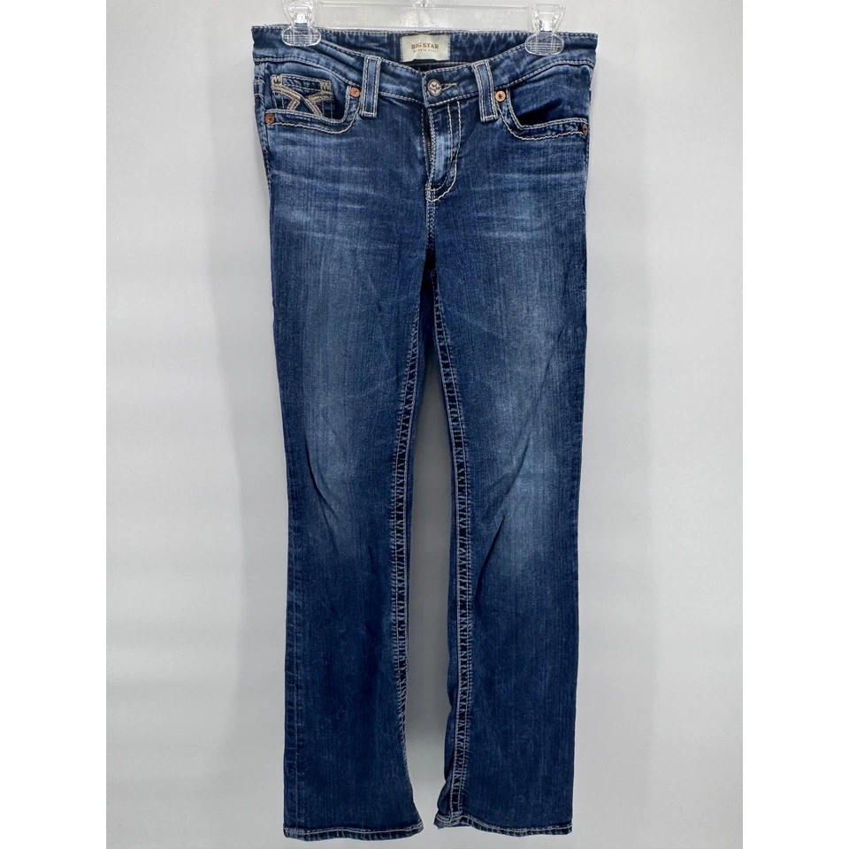 Big Star Maddie Boot Jeans Women's 26R Blue Stretch Bootcut Denim - Image 2 of 4