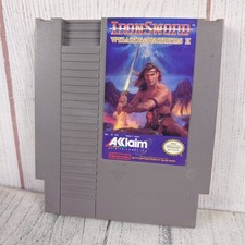 Ironsword Wizards& Warriors II Nintendo Entertainment System Game Cartridge USED