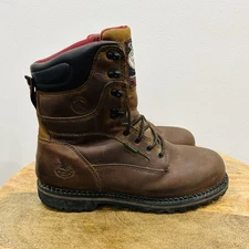 georgia boots 8” ST GWP 1000G insualted boots Steel Toe 10.5 D Artic Waterproof 