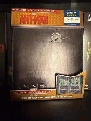 Marvel Ant-Man Blu-ray 3D SteelBook Best Buy Limited Edition