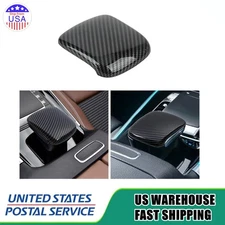 For Mercedes Benz GLB B Class Gear Shift Knob ABS Carbon Black Sticker