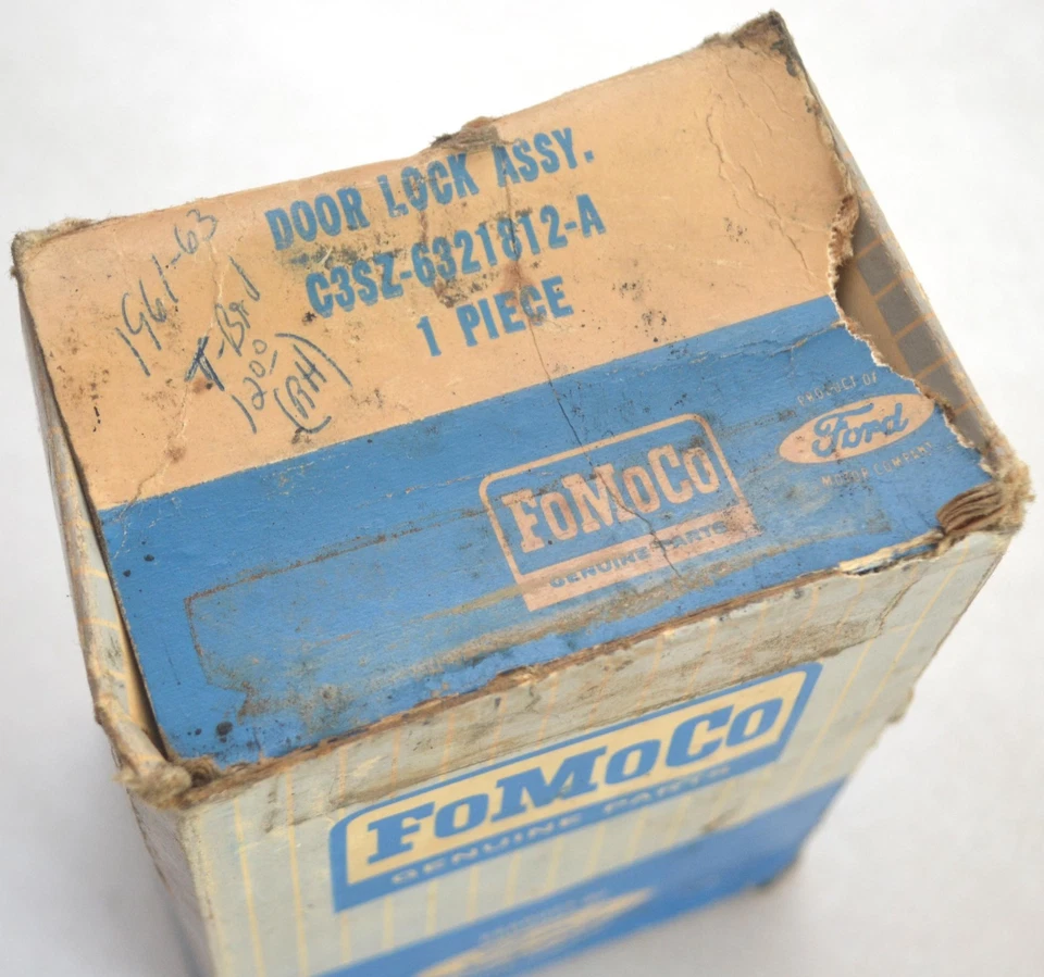 NOS 1959 福特和水星右前门锁闩锁,1961 1962 年 1963 年雷鸟 — 第 3/4 张图片