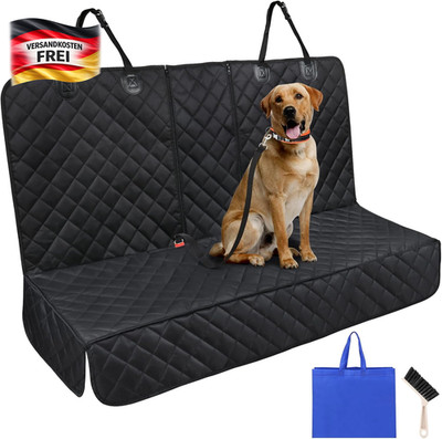 Autoschondecke Hund Rücksitz 136X 119Cm Universal Nylon Car Seat Cover Dog Schwa