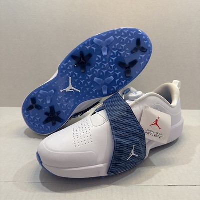13 - Air Jordan Rev Golf Shoes White University Blue FV6338-101