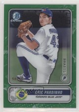 2020 Bowman Spanning The Globe Chrome Green Refractor 98/99 Eric Pardinho 09oy