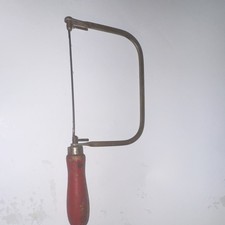 Vintage Coping Saw Wooden Handle Woodworking ...
