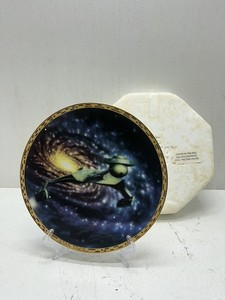 1994 Star Trek "Klingon Battlecrusier" by The Hamilton Collection Plate With COA