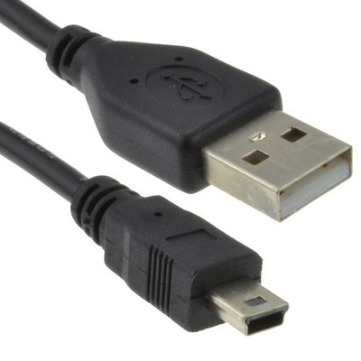 30cm USB Mini 2.0 24AWG Hochgeschwindigkeit A Zu Mini-B 5 Pin Kabel Strom/Daten