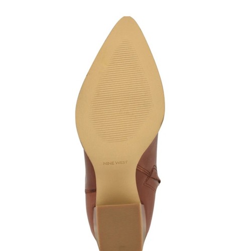 Stivali donna Nine West Bromwel tacco a blocco taglia 8M, colore: naturale scuro reg$199 - Foto 5 di 7