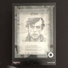 Agoro Star Wars Luke Skywalker Pure Silver w/...