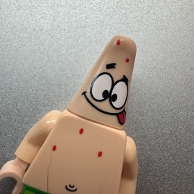 Lego Patrick 3827 3834 4982 SpongeBob SquarePants Minifigure Tongue Out