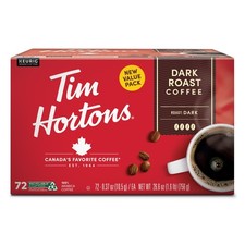 Tim Hortons Original Blend Medium Roast DarK Roast K-Cup Coffee Pods, 72 Ct.