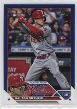 2023 Topps Series 2 Royal Blue Dalton Guthrie #398 00em