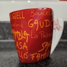 Vintage Spanien Kaffeetasse Dreiecksform Mode...