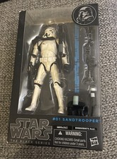 Star Wars Black Series Sandtrooper  01 JAPAN Version 6    Hasbro Sealed Import NEW