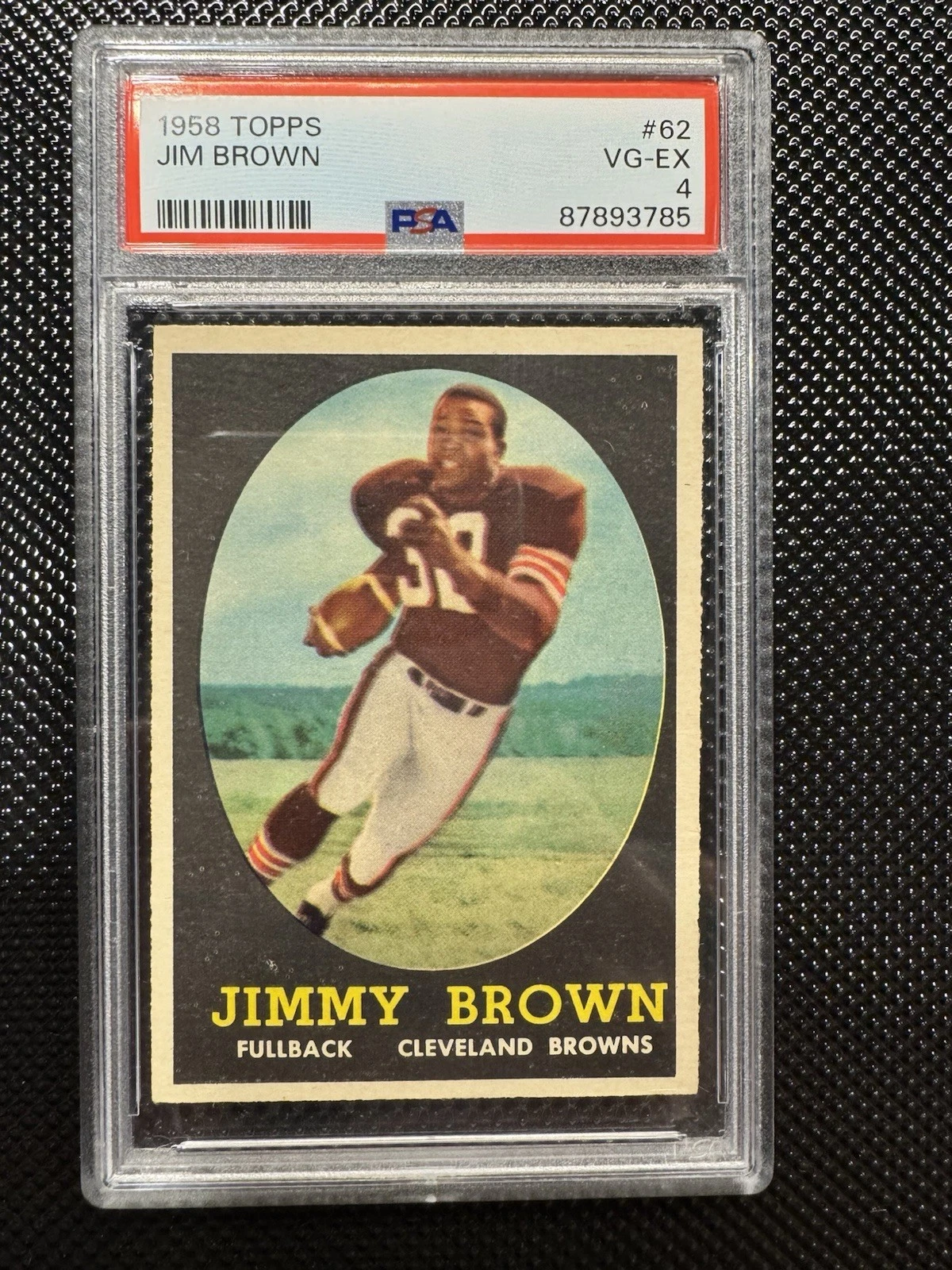 Deal for 1958 Topps - Jim Brown #62 Rookie PSA 4