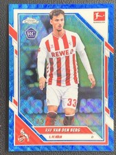 Rav van den Berg 2025-26 Topps Chrome Bundesliga Blue Wave Base RC /150 #52