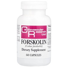 Cardiovascular Research Forskolin, White, 60 Count