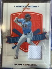 2021 Panini Chronicles - America's Pastime Swatches Randy Arozarena #15 (MEM)