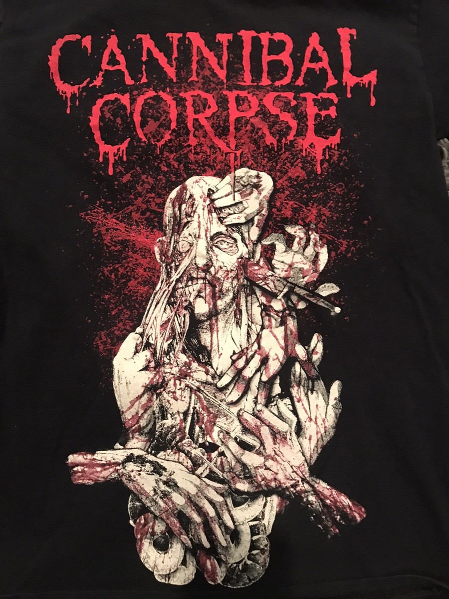 Cannibal Corpse Shirt S/M Carcass Entombed Deicide Morbid Angel Dismember (C2) View 2