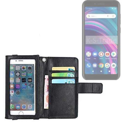 Schutzhülle für BLU Studio X5 Max Wallet-Case Handyhülle Tasche