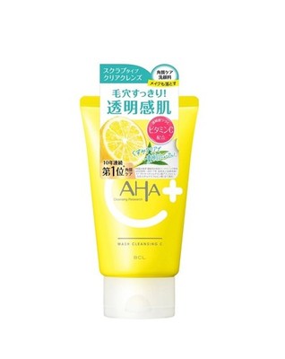 BCL CLEANSING RESEARCH Wash Cleansing C  3-in-1 AHA Facial cleanser New Sealed