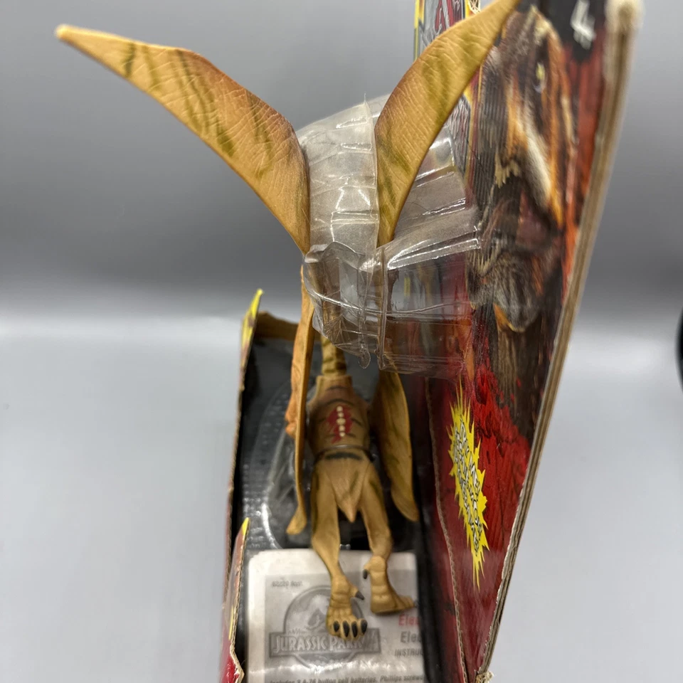 Hasbro 2000 PTERANODON Jurassic Park 3 III Figure Re-Ak-A-Tak - NEW Working - Image 4 of 4
