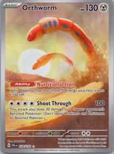 Orthworm Holo Illustration Rare SV02: Paldea Evolved 224/193 NM on eBay