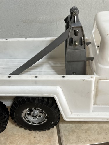 Large 21” Vintage Eldon Plastic 1950/60’s Ford Wrecker/Tow Truck - Parts/Restore - Picture 12 of 23