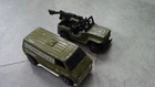 Hot Wheels Redline Military Police van and Gunslinger Jeep  READ DESCRIPTION