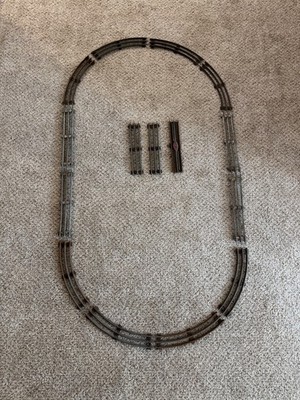15 pieces curved Bing/ Marklin O gauge 3 rail train track old vintage electric
