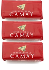 3-Pk Camay Classic Pink Soap, Softly Scented Beauty Bar | 4.4oz.ea (Intl ver.)
