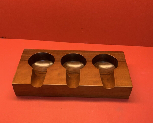 Dunhill London Wooden Triple Pfeifenhalter Made in Italy