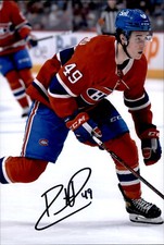 Rafael Harvey-Pinard Signed Autographed 4x6 Photo Montreal Canadiens