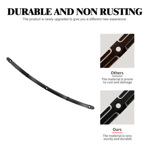 Black Fairing Windshield Windscreen Trim For Harley Electra Street Glide 96-2013 - Imagen 5 de 17