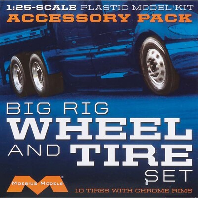 Moebius 1010 Semi Wheels/Tires (10pk)