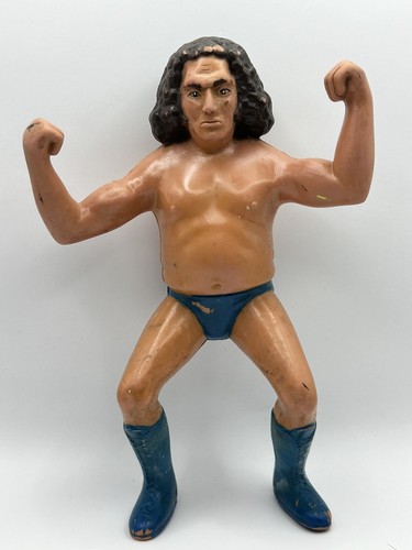 ANDRE THE GIANT Long Hair WWF LJN 1984 Titan Sport...