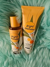 Victoria Secret Pink Bright Mimosa Fragrance Mist abd Body Lotion 2pc setet