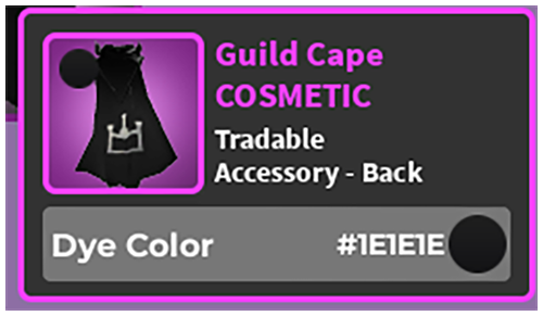 Roblox World Zero WZ - COSMETIC - #1E1E1E BLACK HEX ITEMS - Picture 4 of 128