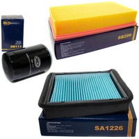 Inspektionspaket Filterset SCT FüR VW Golf II 1.8 GTI G60 19E 1G1 118KW 160 PS