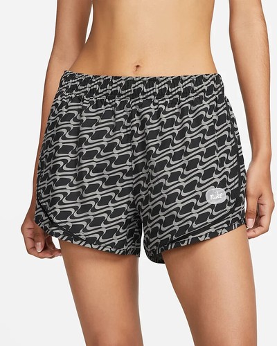 $38 NEW Women's Nike Dri-FIT Tempo Icon Clash Running Shorts DQ6356-010 Medium - 第 2/6 張圖片