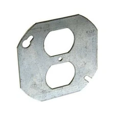 Raco Incorporated 4-Inch Duplex Receptacle Octagon Cover