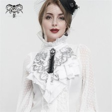 Gothic Gorgeous Embroidered pattern Bow Tie Prom  Banquet Clothing Accessories