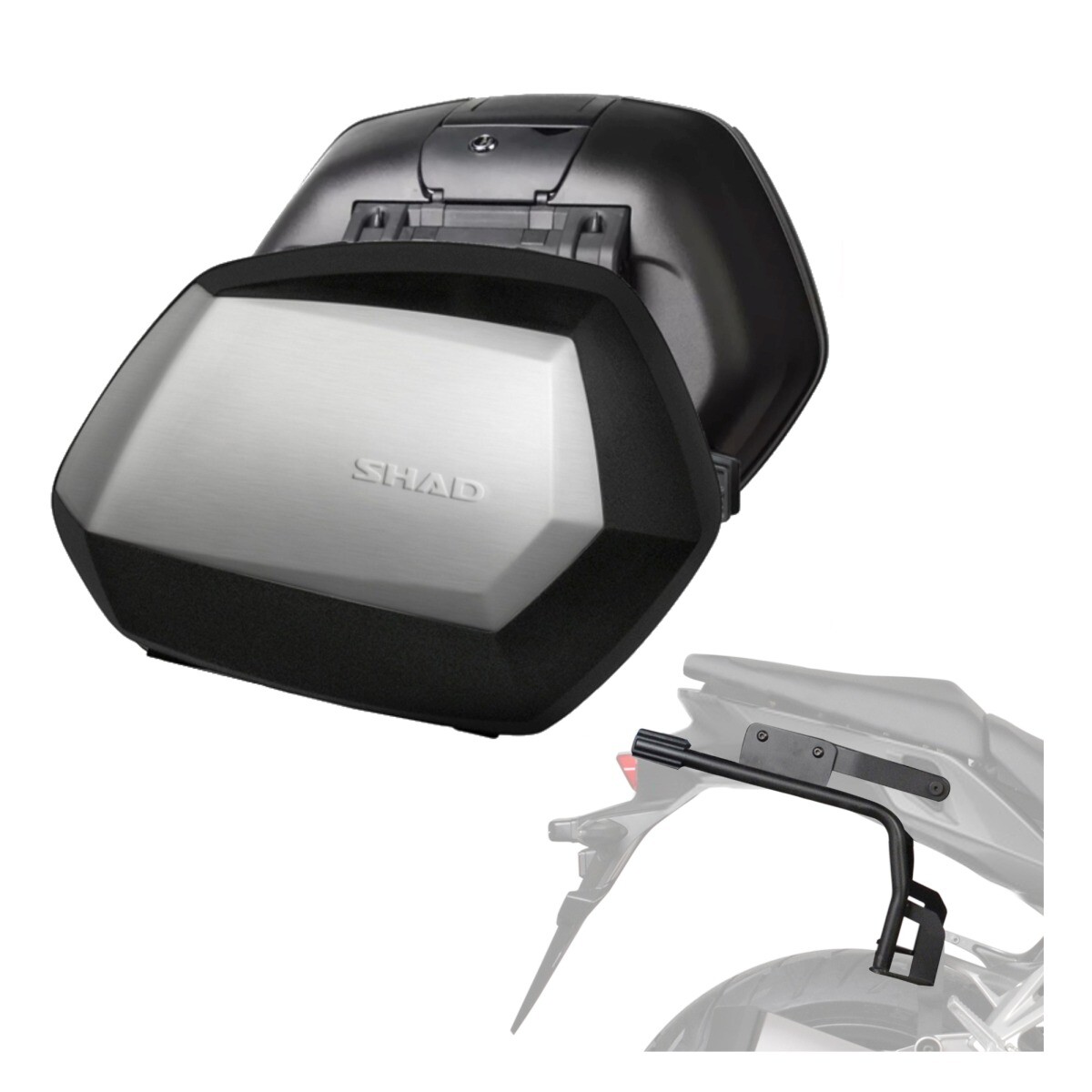 KIT SHAD VALIGIE LATERALI SH35 TELAI FOR SUZUKI 650 DL V STROM