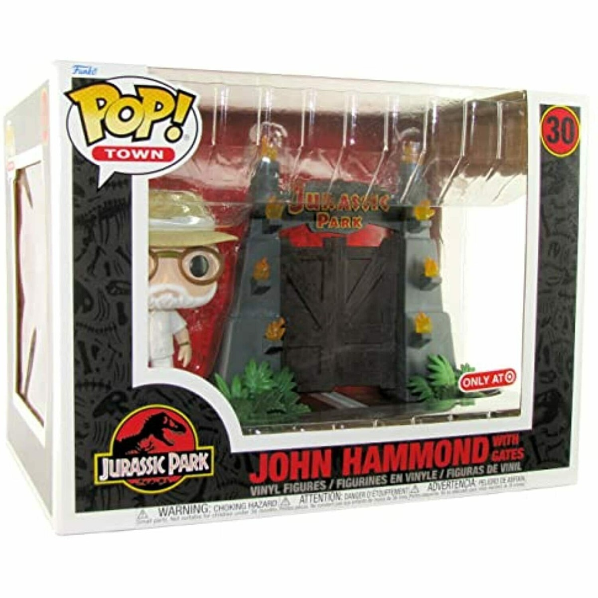 SF・ファンタジー・ホラー Funko POP! Town John Hammond with Gates Funko POP! Town: Jurassic Park JOHN HAMMOND WITH GATES #30