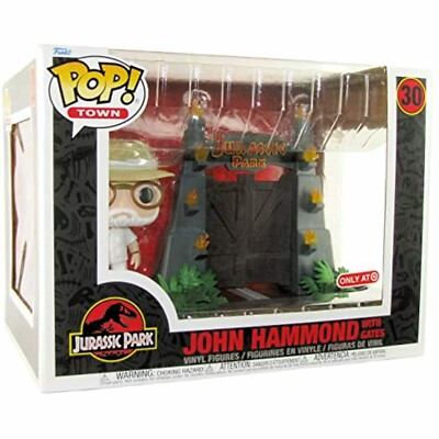 SF・ファンタジー・ホラー Funko POP! Town John Hammond with Gates Funko POP! Town: Jurassic Park JOHN HAMMOND WITH GATES #30