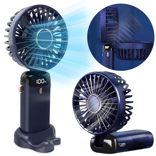 Mini Handventilator Leise Tragbarer Fan Lüfter USB Ventilator mit 5000mAh Akku - Bild 17 von 17