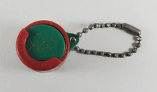 Vintage 1960's Two Sided Girl Scout Coin Holder Keychain